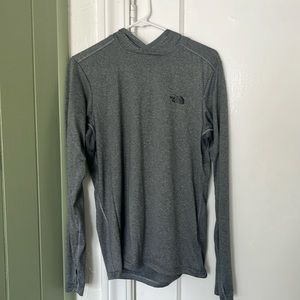Northface Lightweight Hoodie- Gray. Size Small.